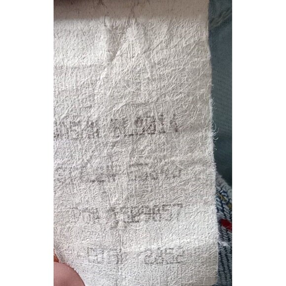 VTG J.Crew Men's Denim Jean Distressed Button Fly Light Wash Blue Size 30x30 - Picture 7 of 12